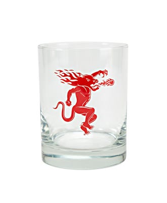 Fireball Rocks Glass