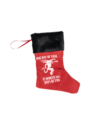 Fireball Mini Stocking Ornament